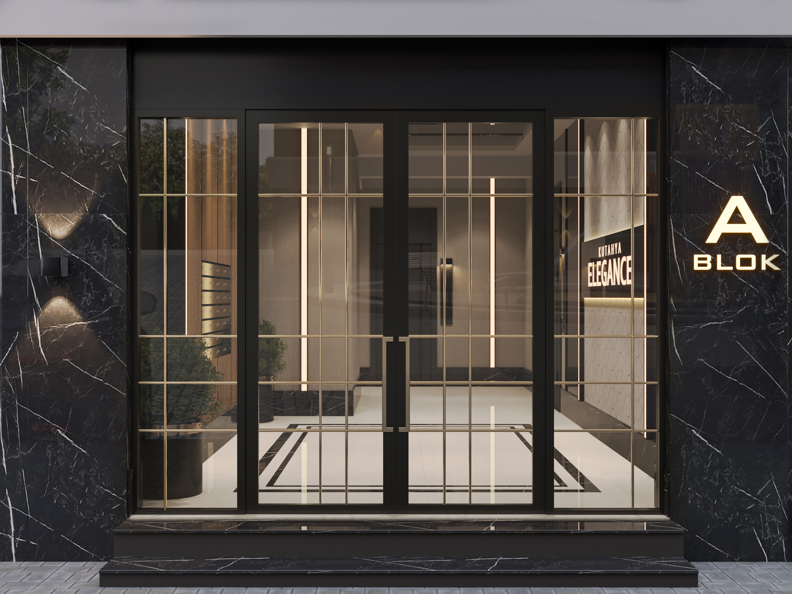 apartman girişi 6