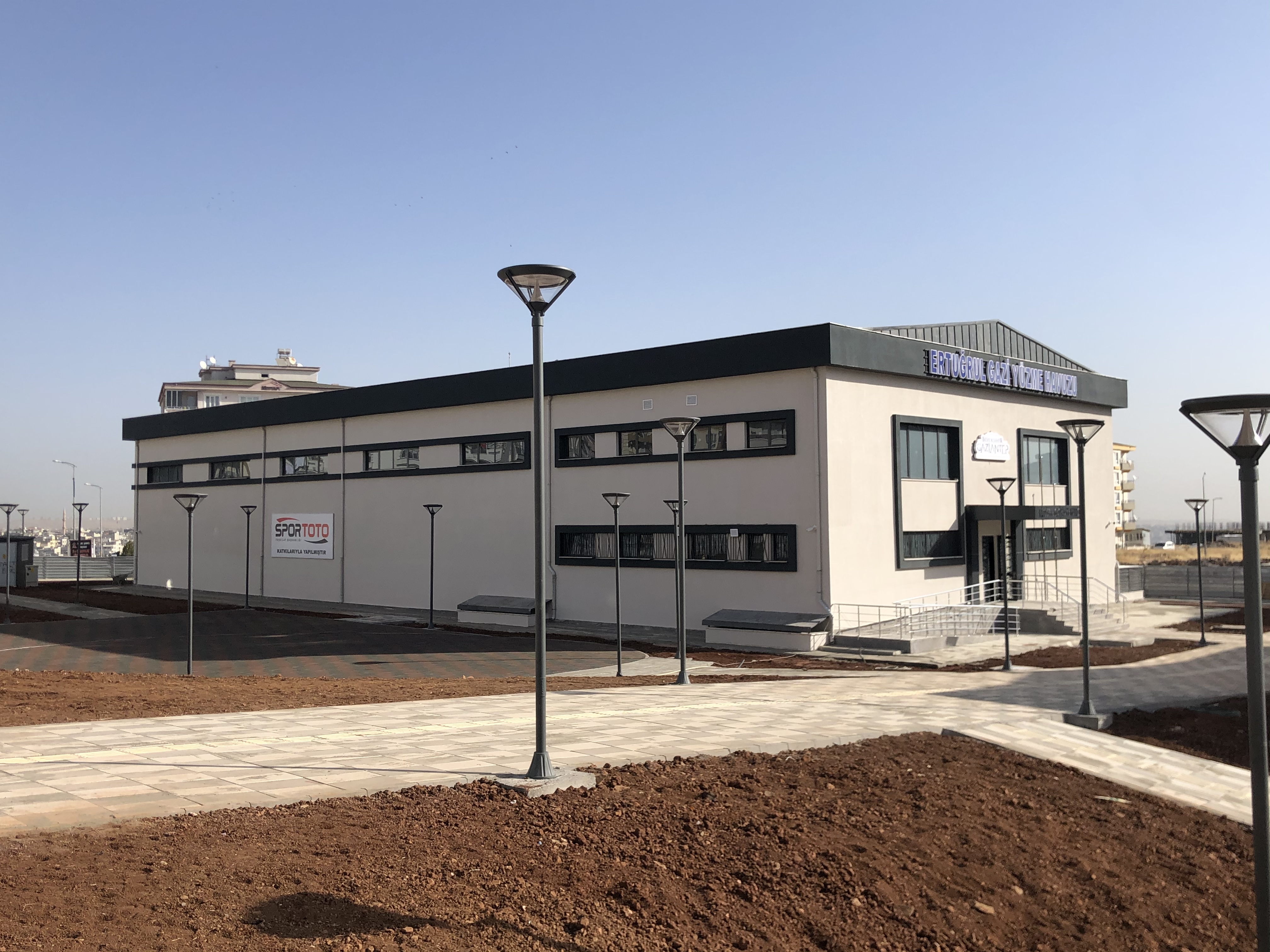 Gaziantep Ertuğrulgazi - Yeditepe Mahallelerinde Yarı Olimpik Yüzme Havuzu Yapım İşi