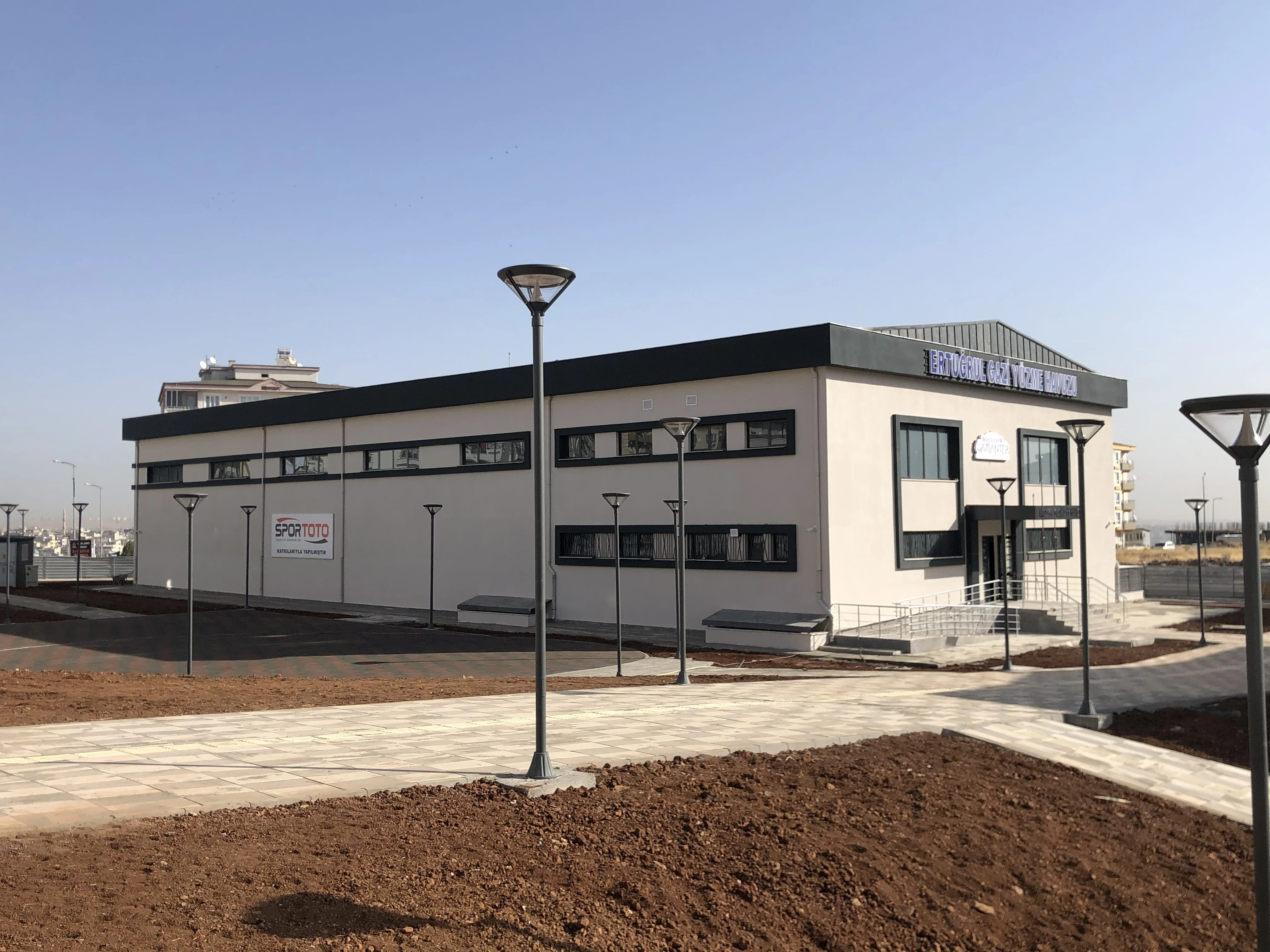 Gaziantep Ertuğrulgazi - Yeditepe Mahallelerinde Yarı Olimpik Yüzme Havuzu Yapım İşi